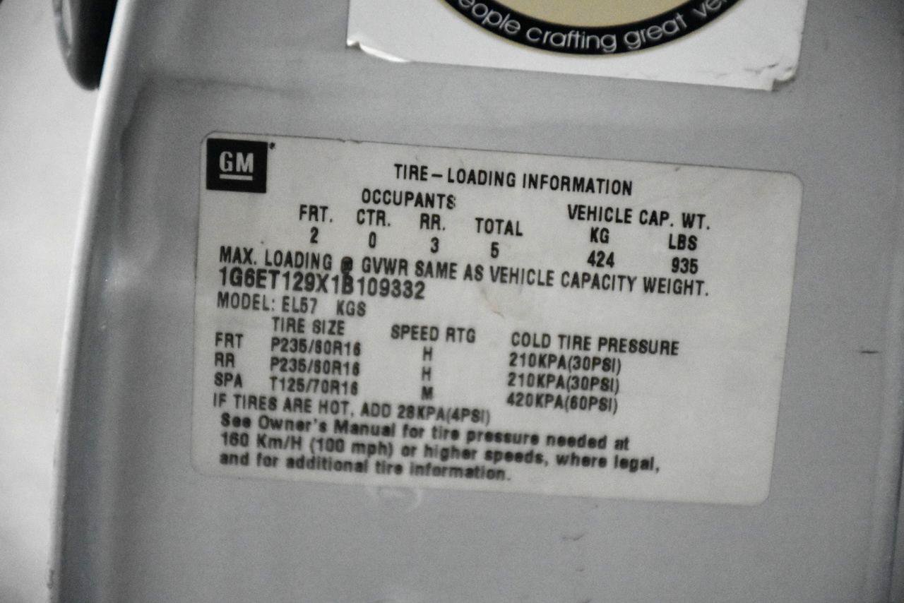 Used 2001 Cadillac Eldorado Touring FWD image 22