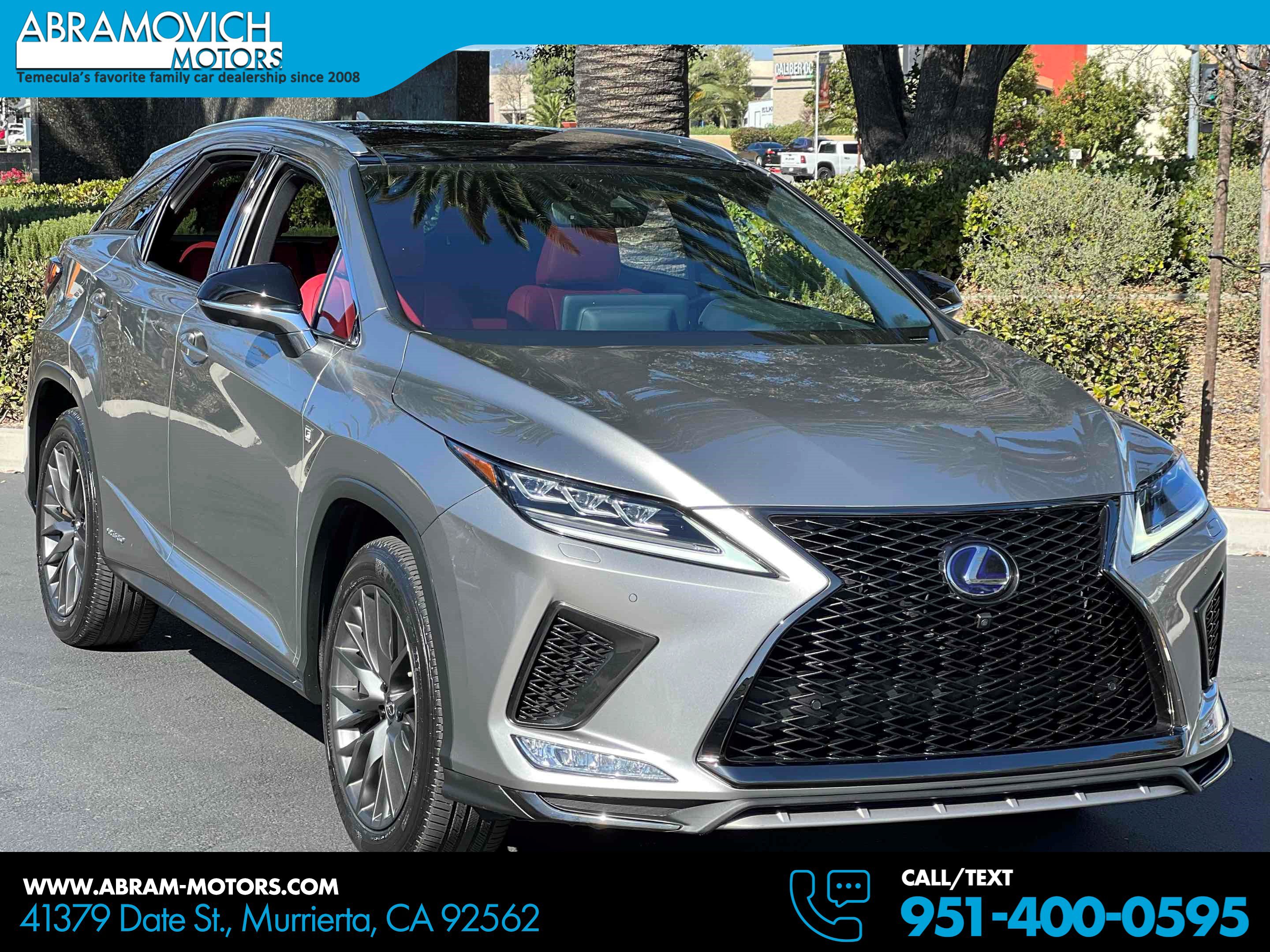 Used 2022 Lexus RX 450h F Sport w/ Cold Area Package (CT) AWD/4WD image 1