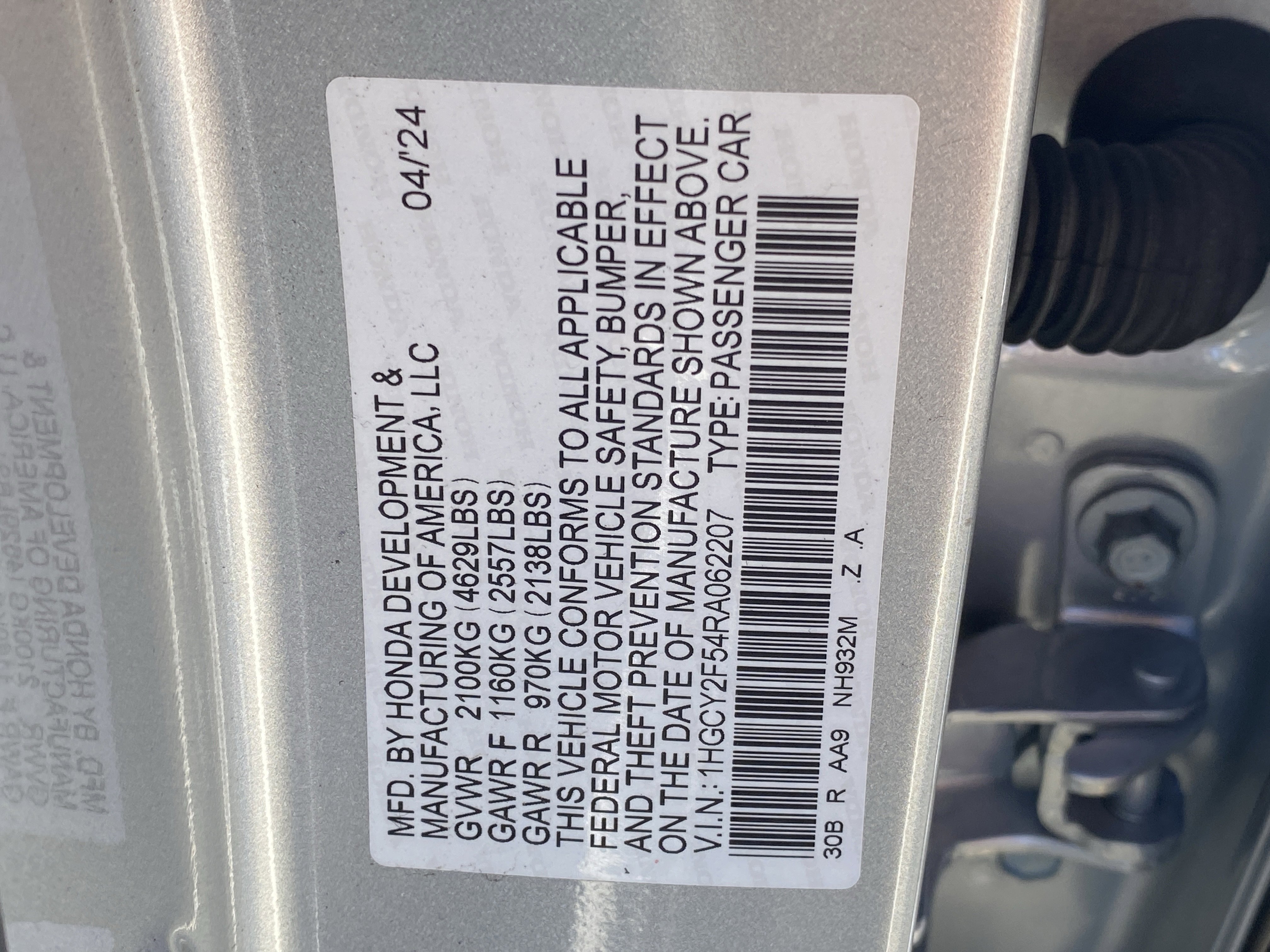 Used 2024 Honda Accord Sport image 30