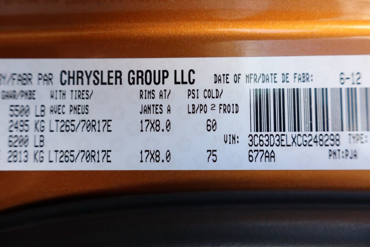 Used 2012 RAM 3500 Laramie w/ Protection Group image 48