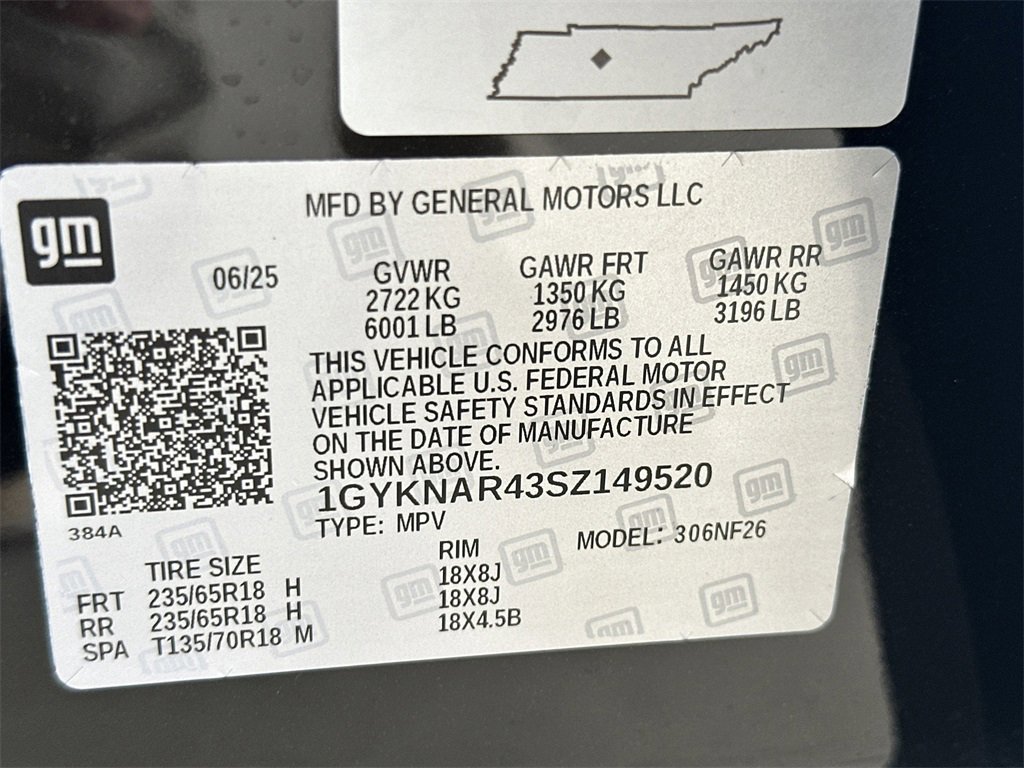 New 2025 Cadillac XT5 Luxury w/ LPO, Floor Liner Package image 37