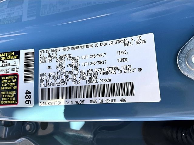 Used 2026 Toyota Tacoma SR5 AWD/4WD image 34