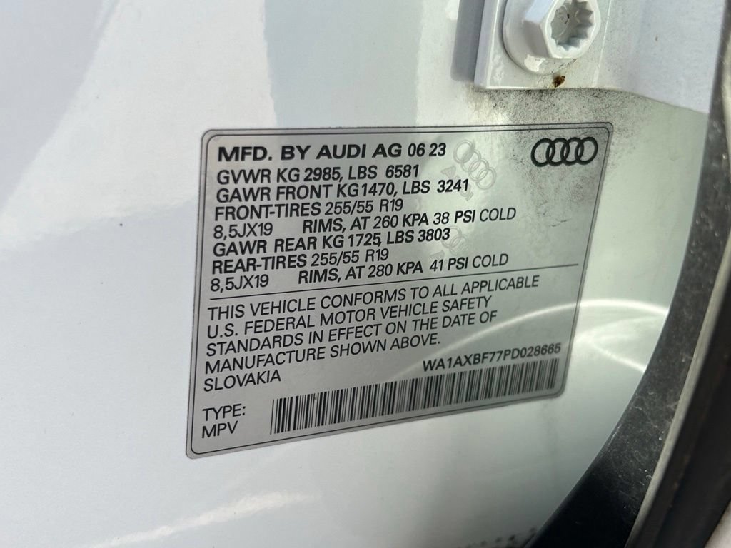 Used 2023 Audi Q7 3.0T Premium w/ Convenience Package AWD/4WD image 58