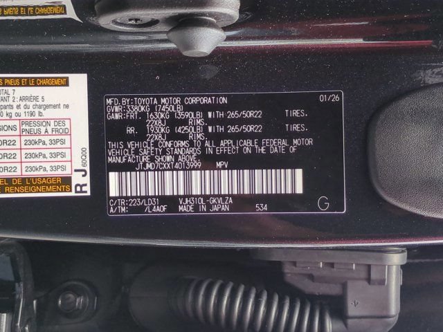New 2026 Lexus LX 700h F Sport AWD/4WD image 22