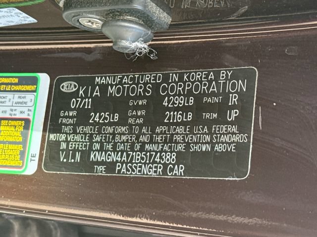 Used 2011 Kia Optima EX w/ Premium Pkg FWD image 31