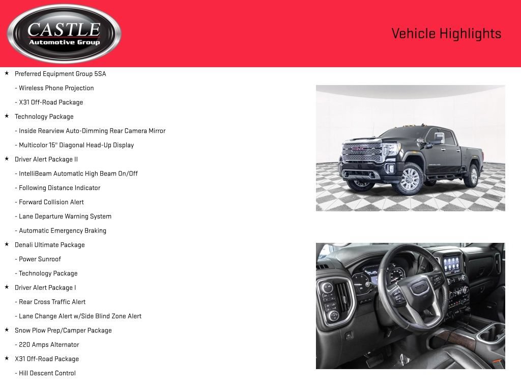 Used 2023 GMC Sierra 2500 Denali w/ Denali Ultimate Package AWD/4WD image 12