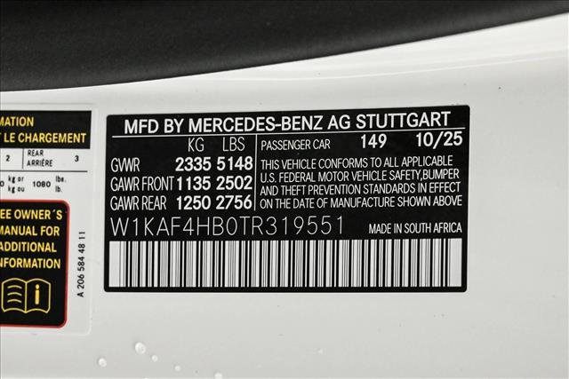 New 2026 Mercedes-Benz C 300 4MATIC Sedan image 27