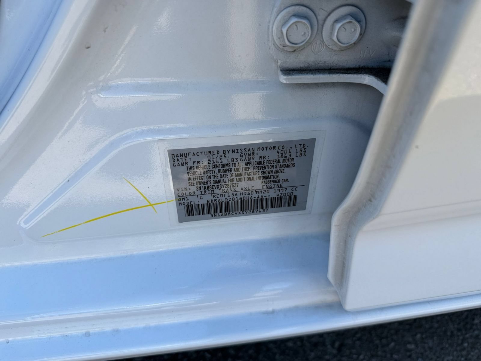 Used 2025 Nissan Sentra SV FWD image 26