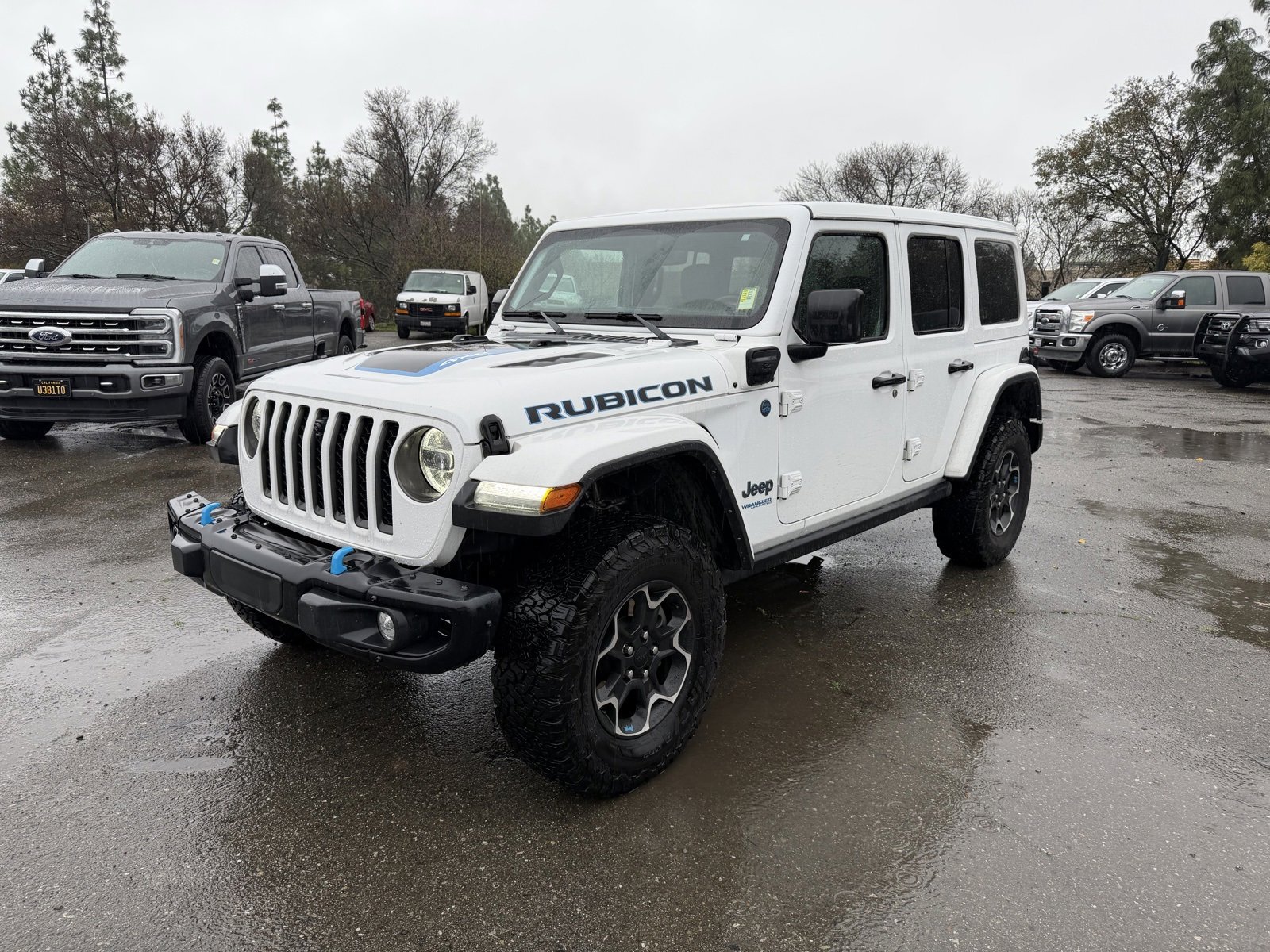 Used 2021 Jeep Wrangler Unlimited Rubicon 4xe w/ Steel Bumper Group