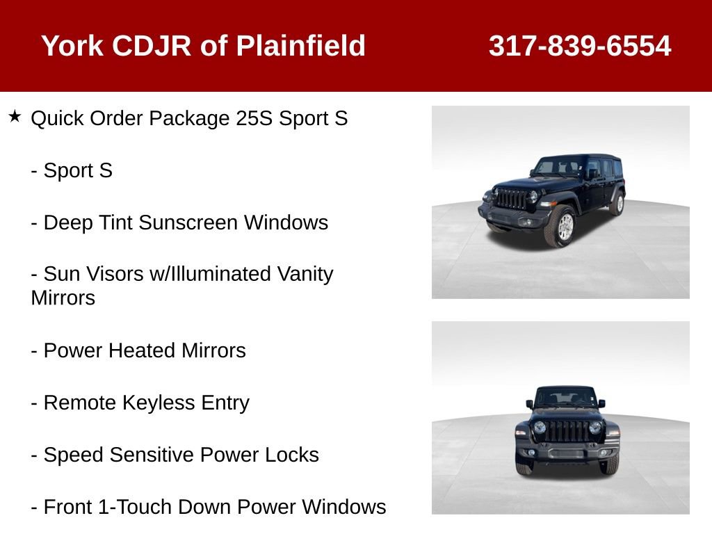 Used 2023 Jeep Wrangler Sport S image 6