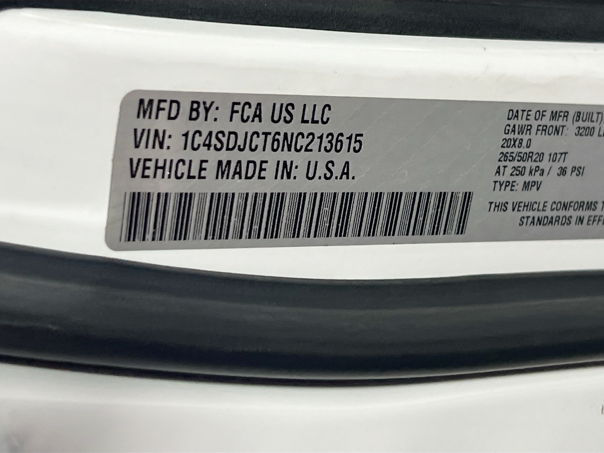Used 2022 Dodge Durango R/T w/ Blacktop Package AWD/4WD image 34