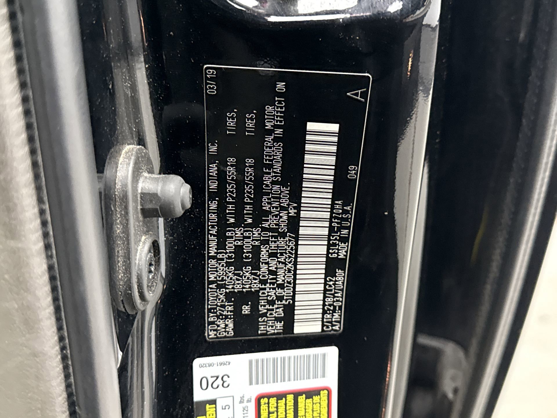 Used 2019 Toyota Sienna XLE w/ XLE Navigation Package AWD/4WD image 12
