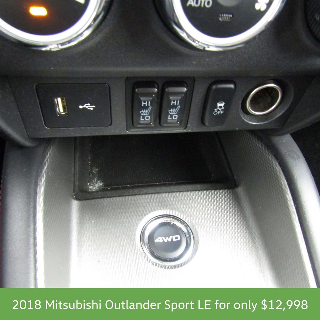 Used 2018 Mitsubishi Outlander Sport LE AWD/4WD image 26