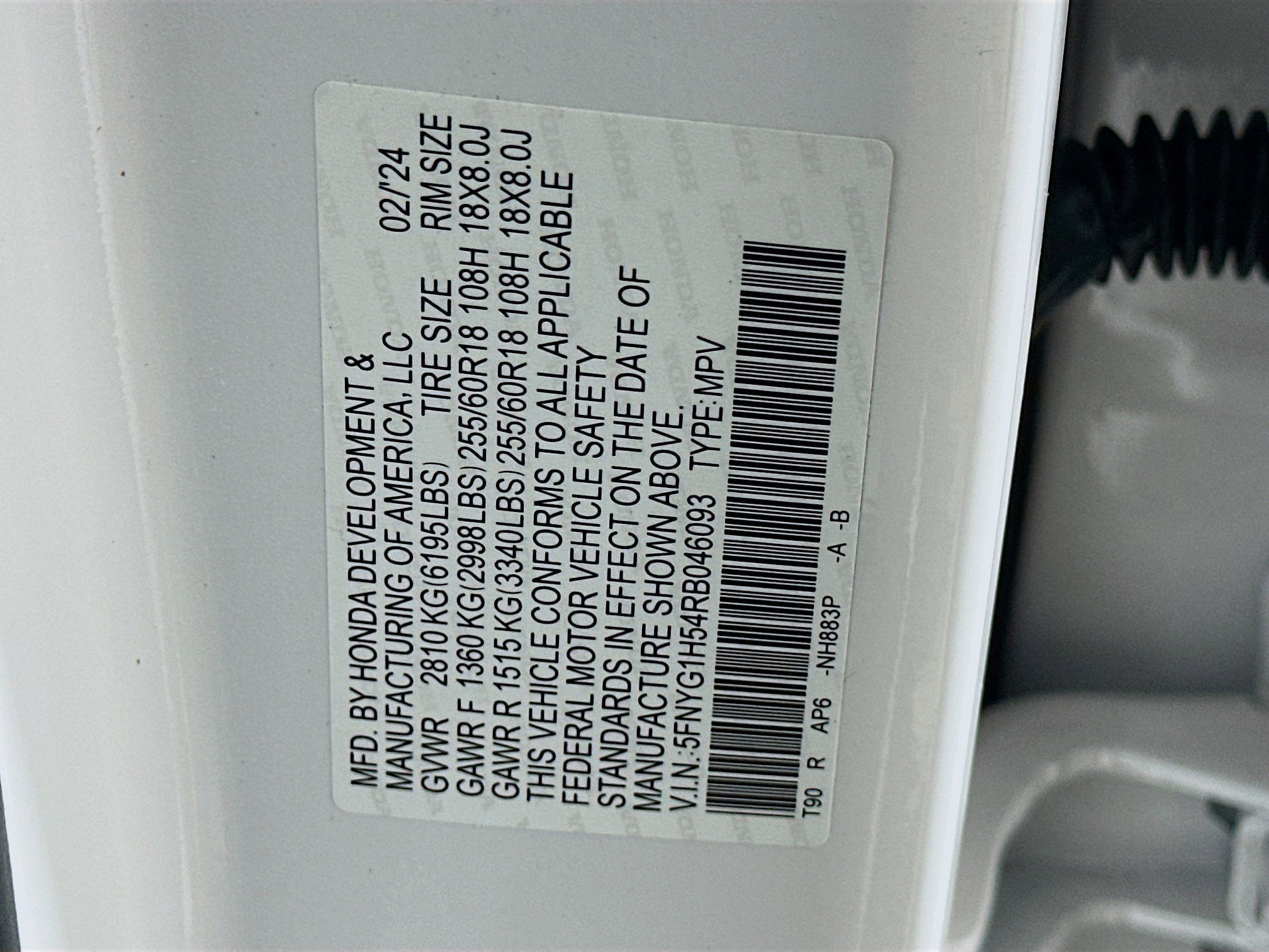 Used 2024 Honda Pilot EX-L image 12