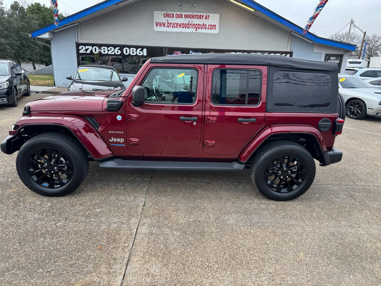 Used 2022 Jeep Wrangler Unlimited Sahara w/ Cold Weather Group image 2
