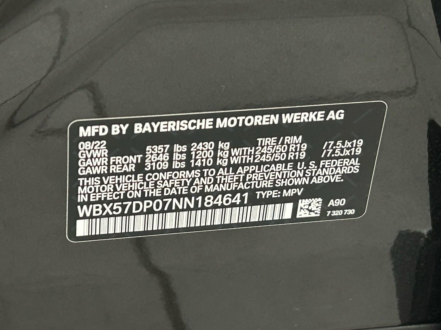Used 2022 BMW X3 xDrive30i w/ Convenience Package w/ZPA AWD/4WD image 33