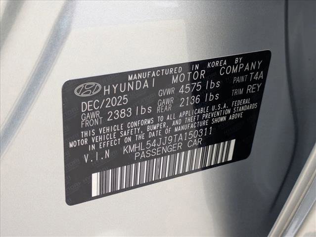 Used 2026 Hyundai Sonata Limited FWD image 26