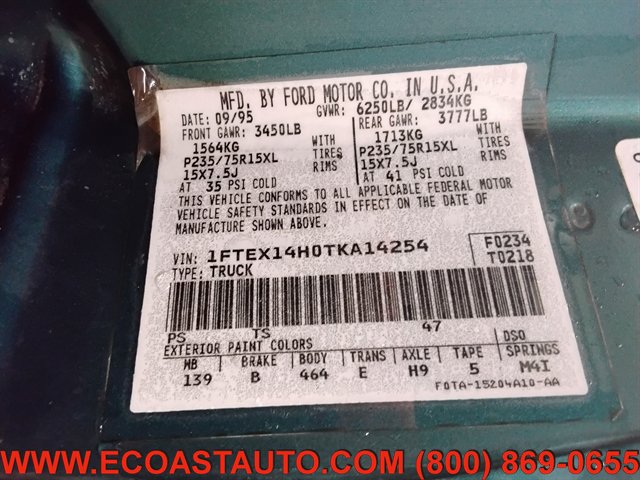 Used 1996 Ford F150 XL AWD/4WD image 20
