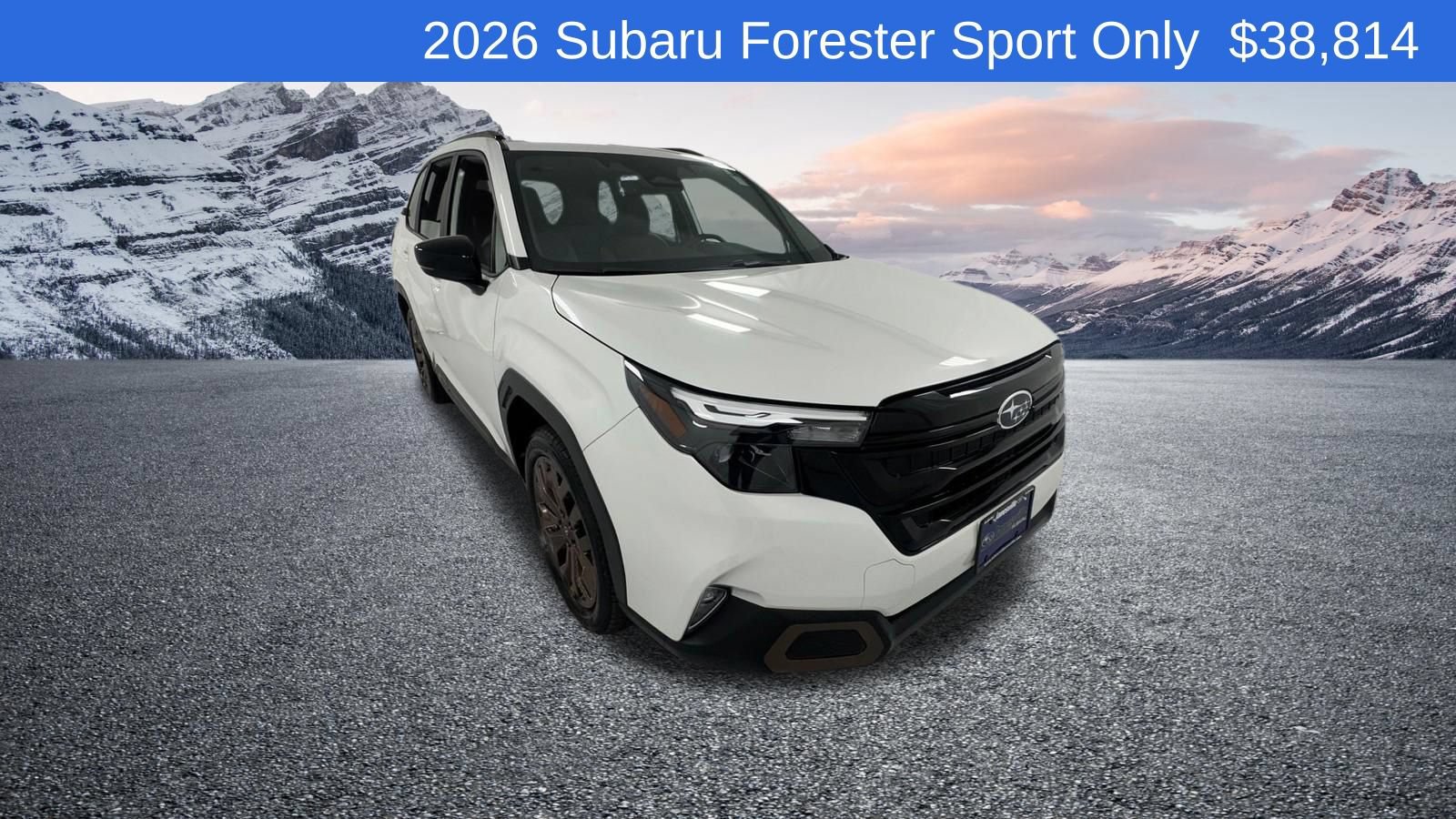New 2026 Subaru Forester Sport