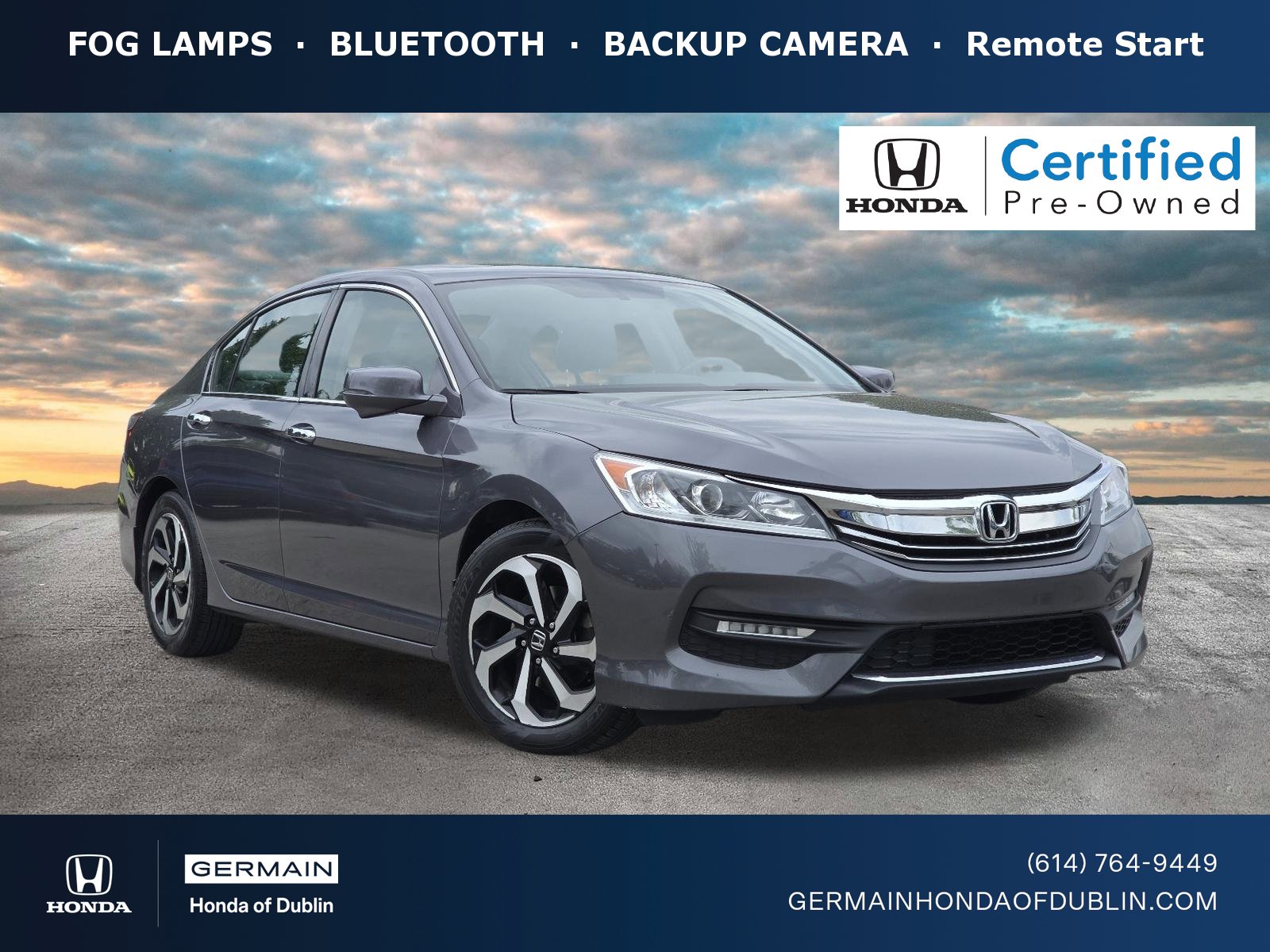 Certified 2017 Honda Accord EX-L image 1