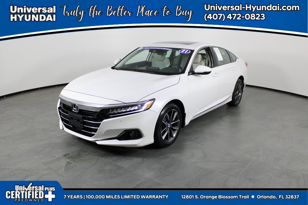 Used 2021 Honda Accord EX-L