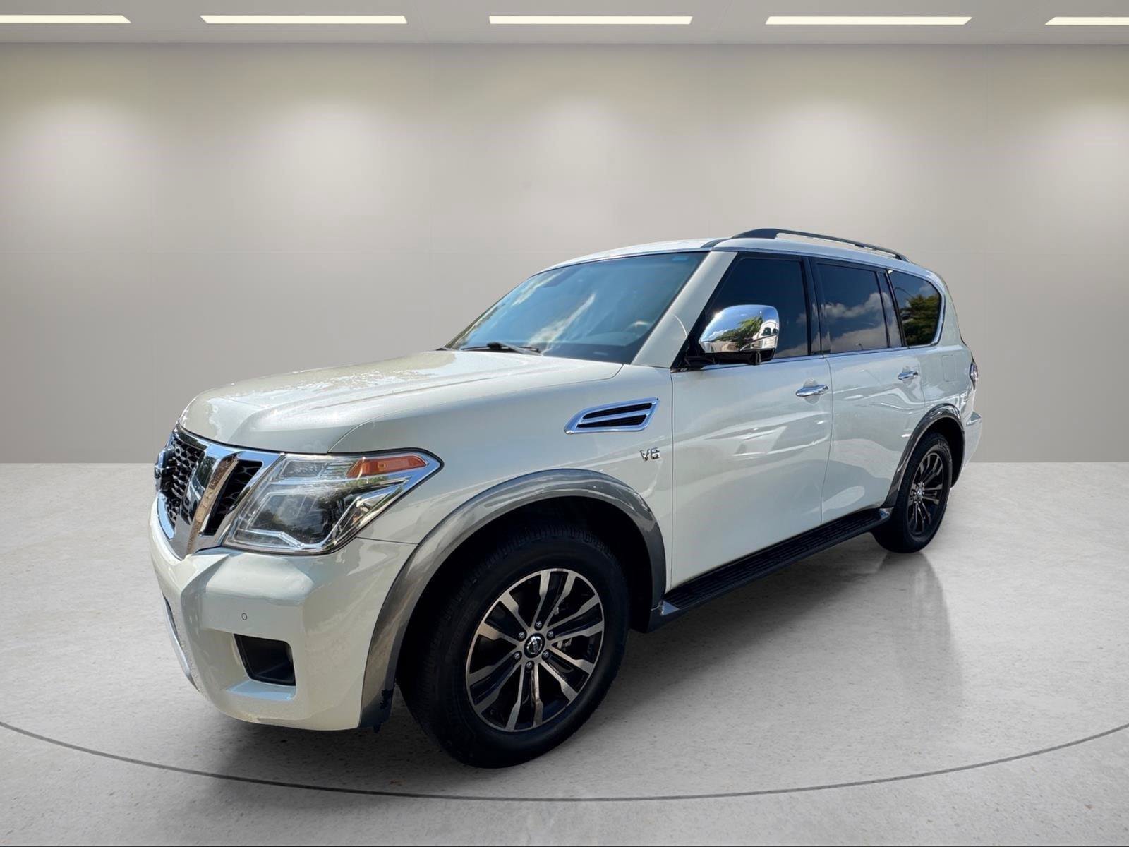 Used 2017 Nissan Armada Platinum w/ Captain Seat Package RWD image 1