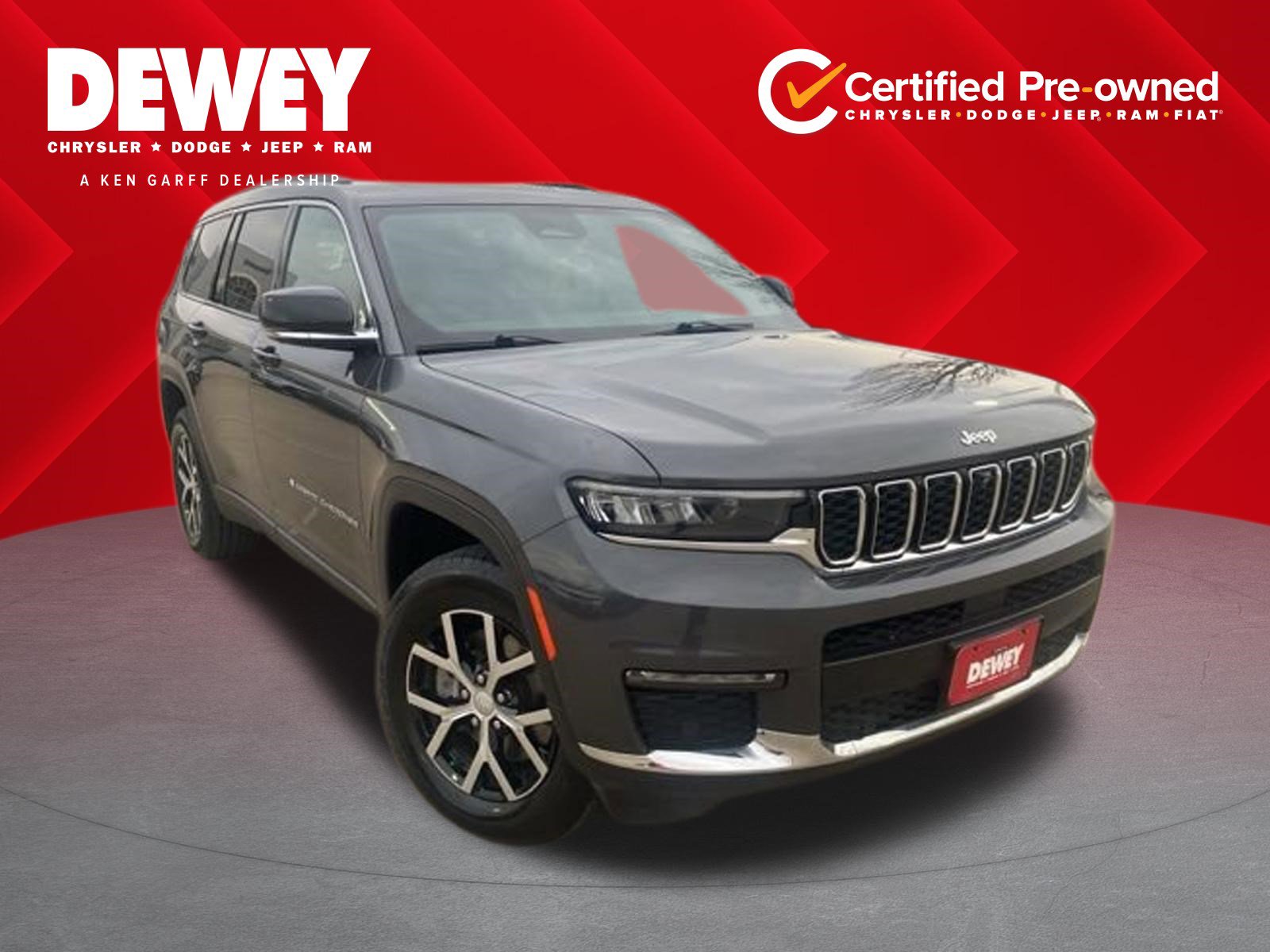 Certified 2024 Jeep Grand Cherokee L Limited w/ Luxury Tech Group II