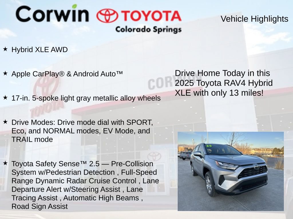 Used 2025 Toyota RAV4 XLE image 7