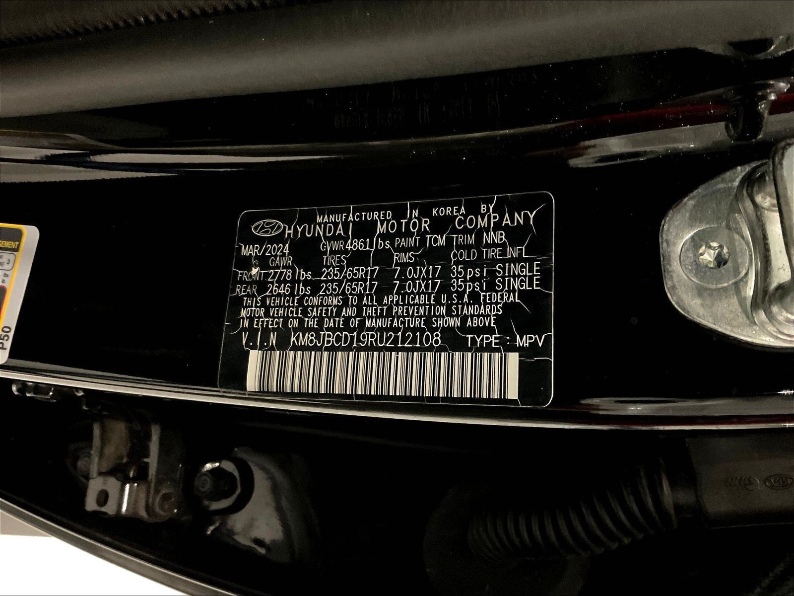 Used 2024 Hyundai Tucson Blue AWD/4WD image 19