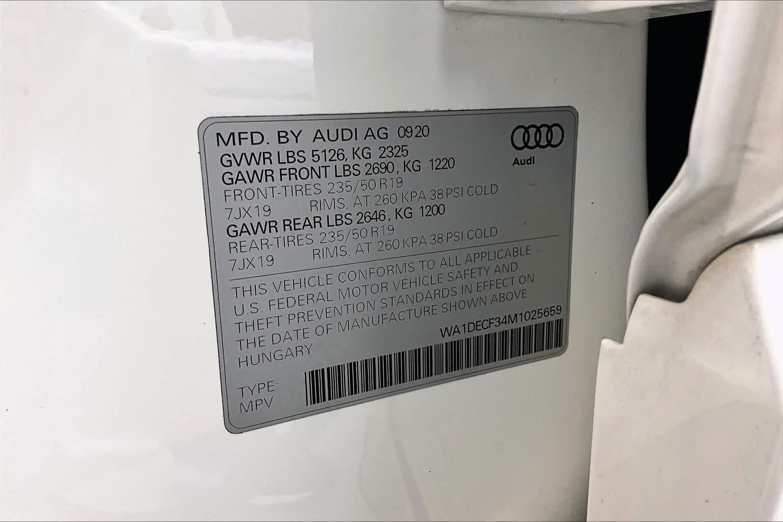 Used 2021 Audi Q3 2.0T Premium w/ Convenience Package AWD/4WD image 34