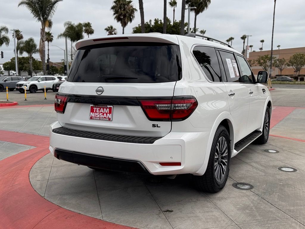 Certified 2023 Nissan Armada SL w/ Midnight Edition Package RWD image 8