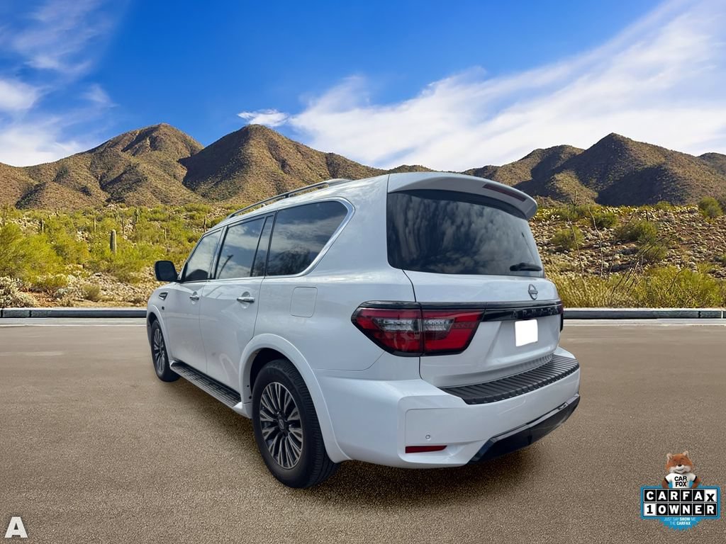 Used 2021 Nissan Armada SL w/ Midnight Edition Package RWD image 3