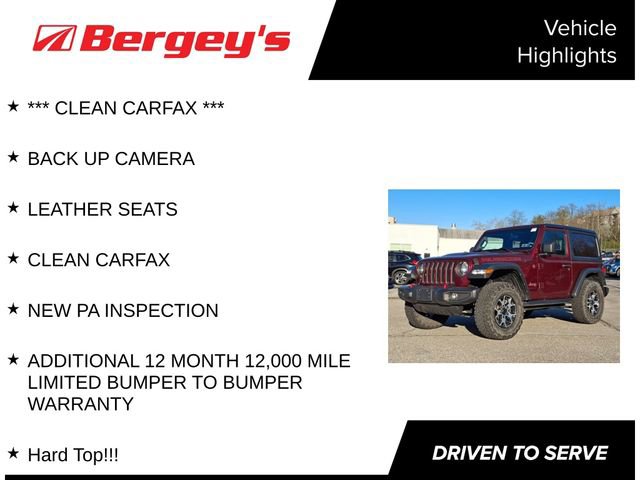 Used 2021 Jeep Wrangler Rubicon w/ Uconnect 4C Nav & Sound Group AWD/4WD image 4