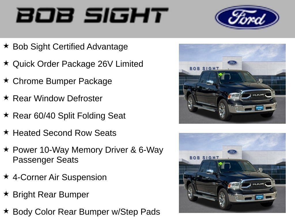 Used 2017 RAM 1500 Limited AWD/4WD video 3
