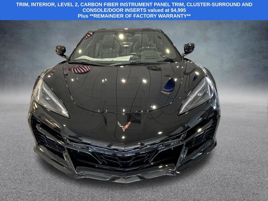 Used 2025 Chevrolet Corvette Z06 w/ Stealth Interior Trim Package RWD image 3