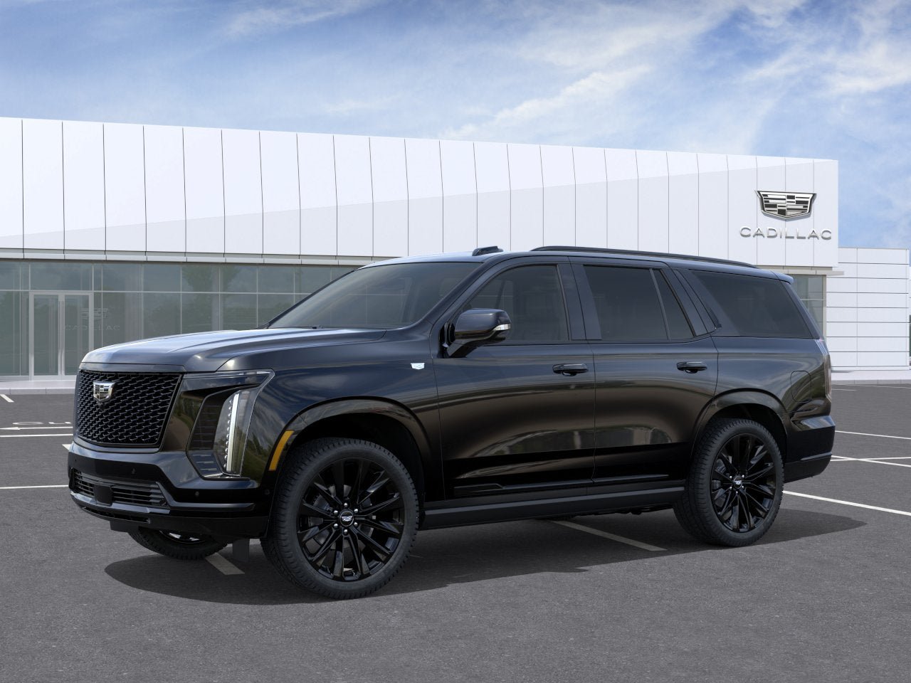 New 2026 Cadillac Escalade Platinum Sport w/ LPO, ONYX Package AWD/4WD image 2