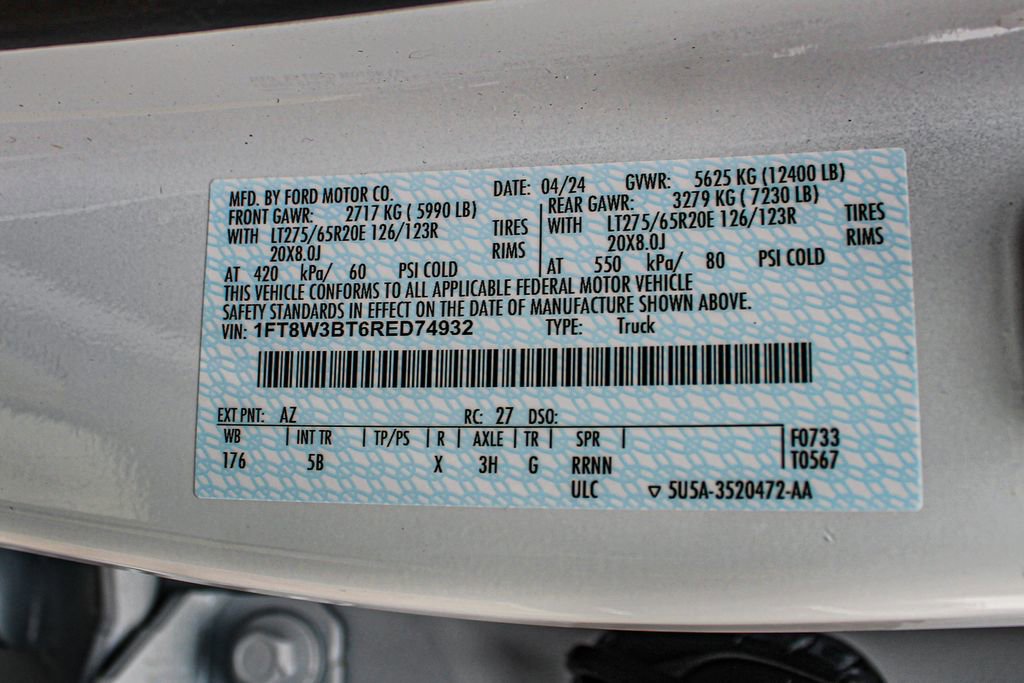 Used 2024 Ford F350 Lariat w/ Lariat Ultimate Package image 36