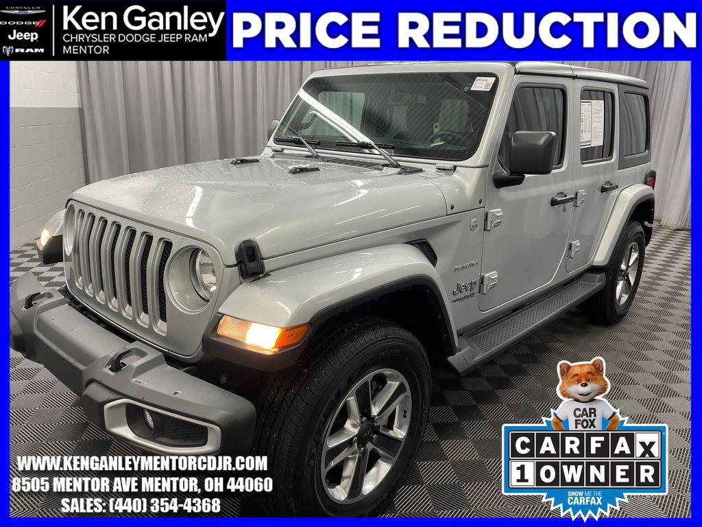 Used 2022 Jeep Wrangler Unlimited Sahara image 1