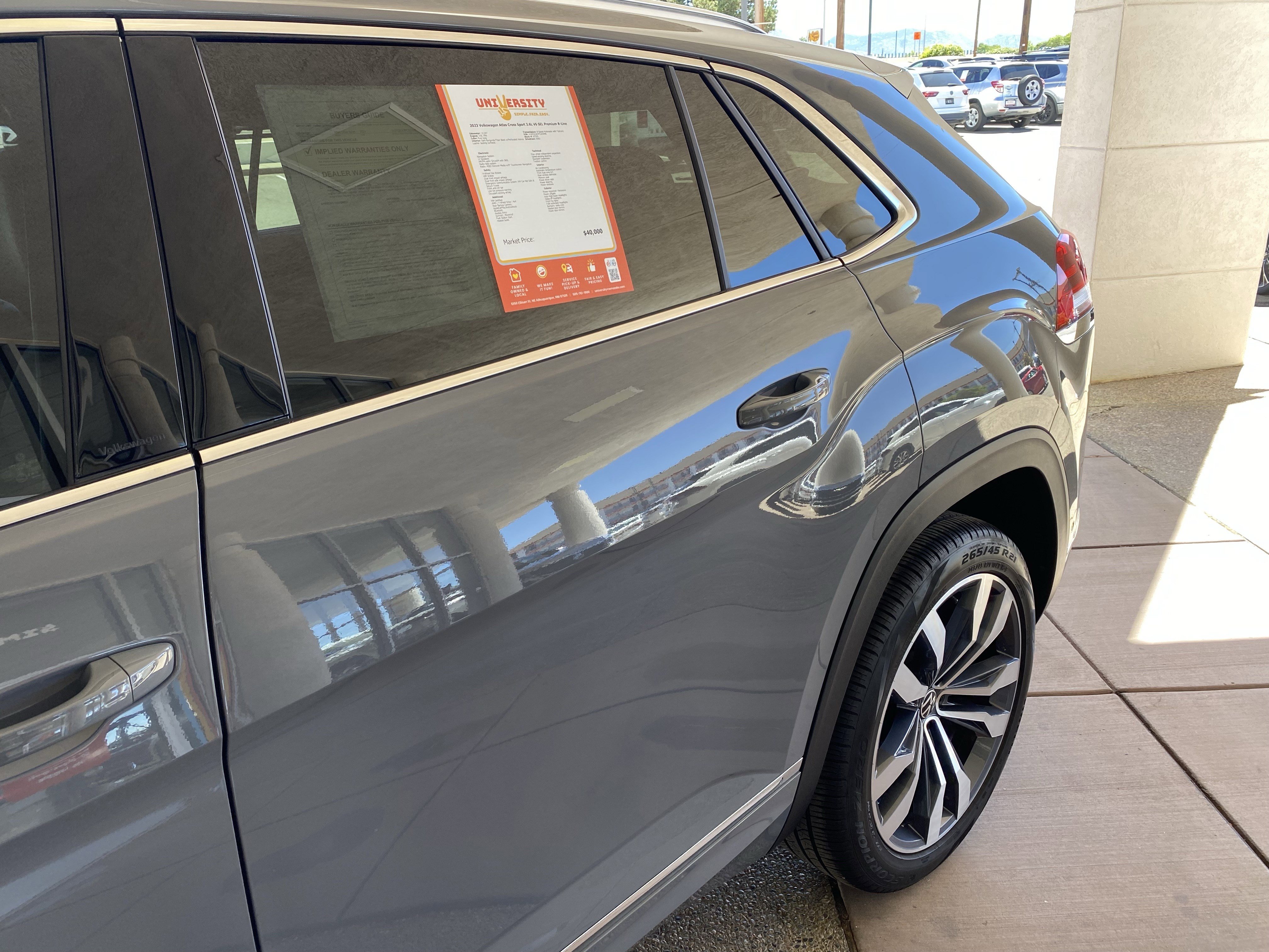 Certified 2023 Volkswagen Atlas Cross Sport SEL Premium R-Line AWD/4WD image 63