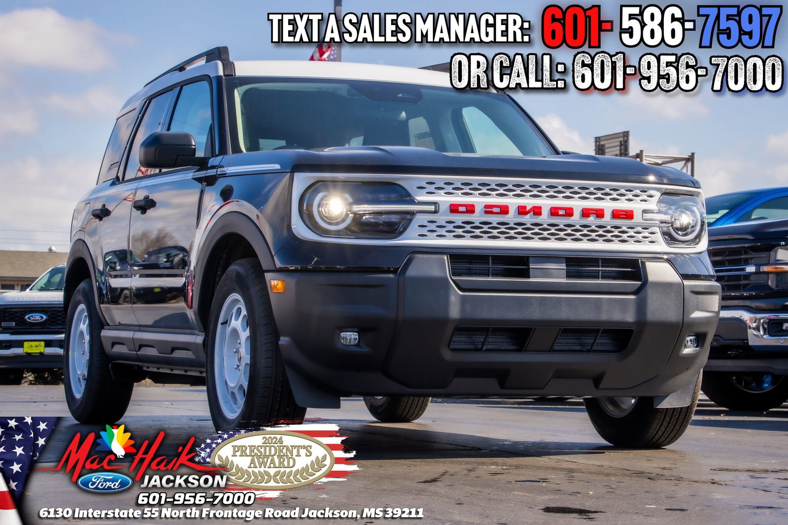 Certified 2025 Ford Bronco Sport Heritage w/ Convenience Package AWD/4WD image 34