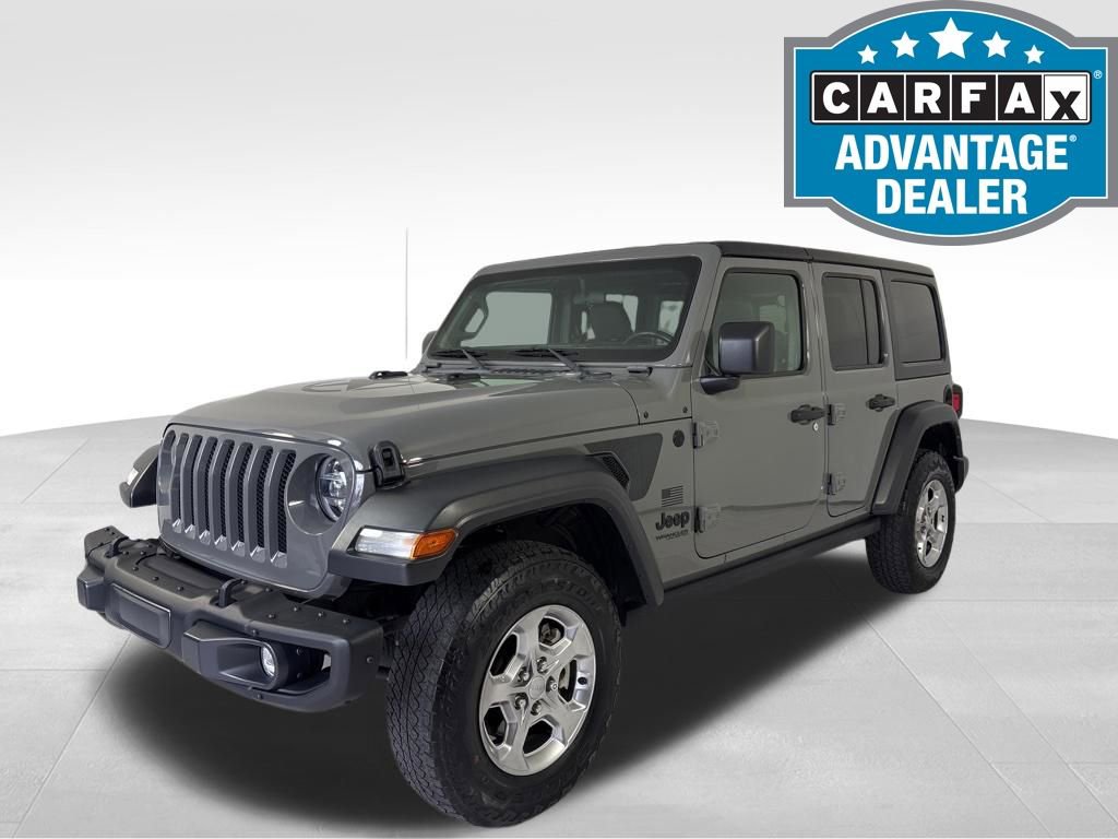 Used 2021 Jeep Wrangler Unlimited Sport image 1