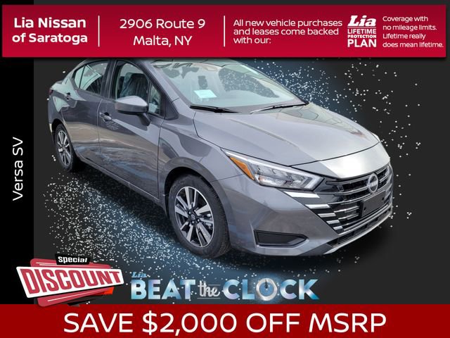 New 2025 Nissan Versa SV
