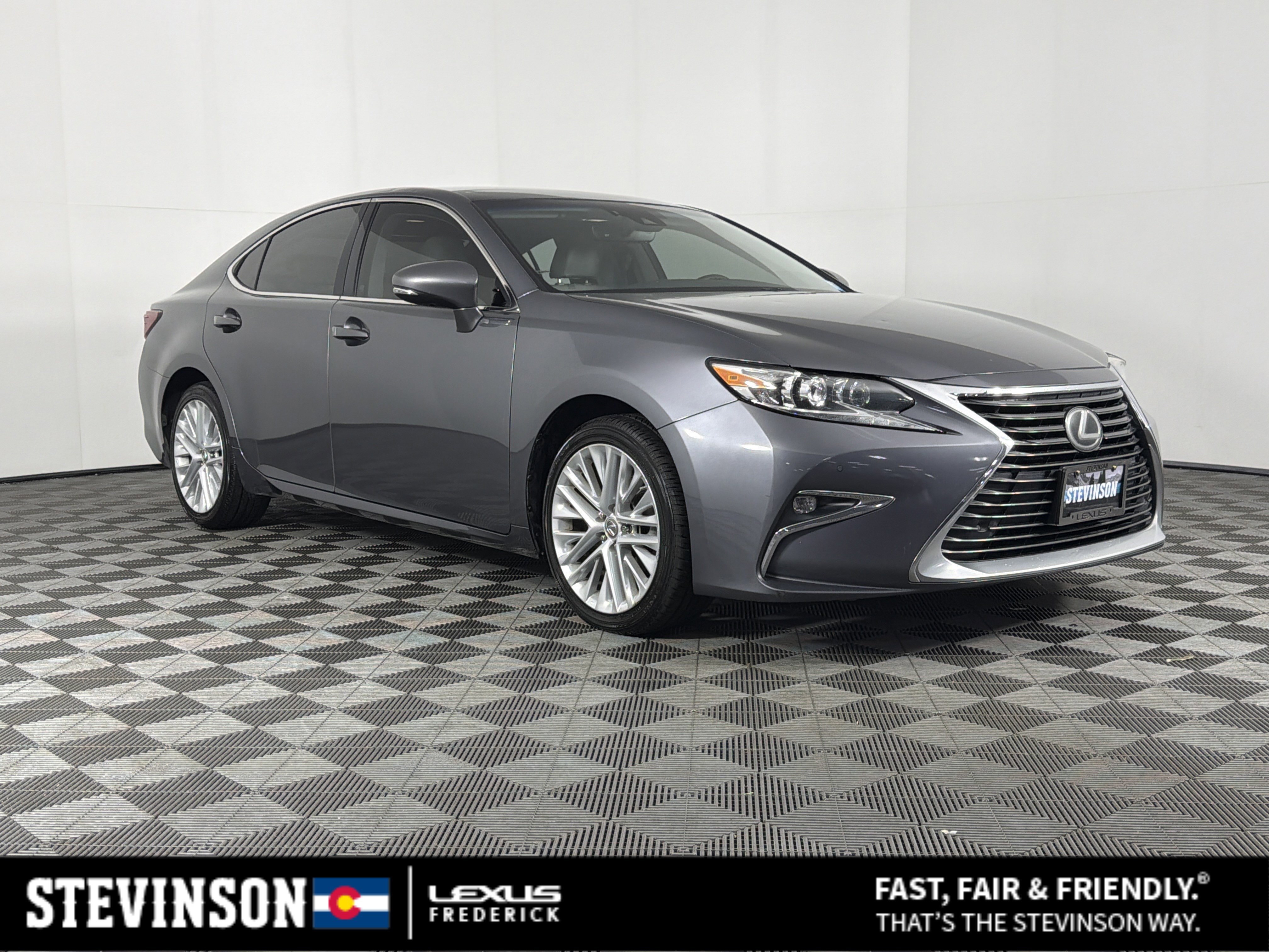 Used 2018 Lexus ES 350 w/ Luxury Package w/Wood Trim image 1