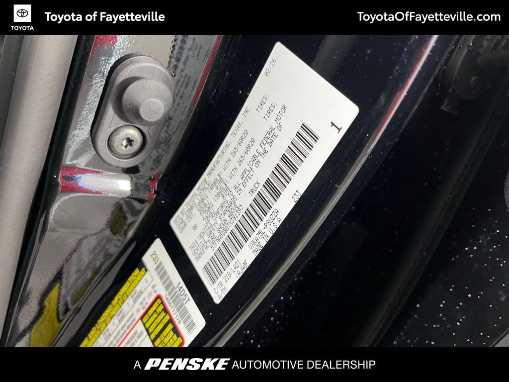 New 2026 Toyota Tundra Platinum image 30