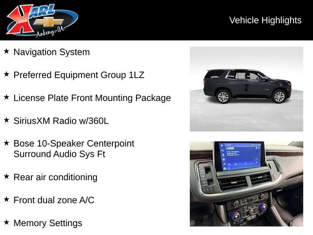 Certified 2023 Chevrolet Tahoe Premier AWD/4WD image 2
