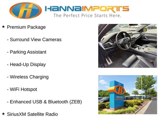 Used 2019 BMW X6 xDrive35i w/ M Sport Package AWD/4WD image 9