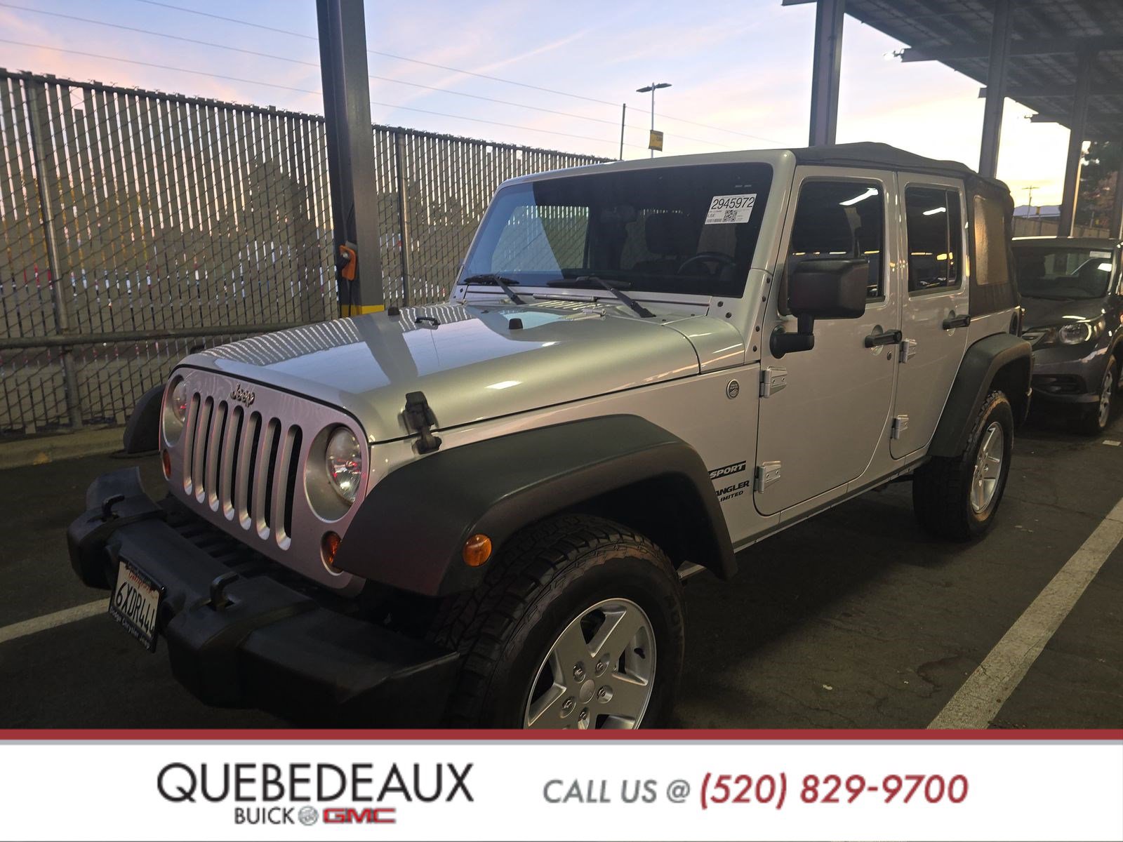 Used 2012 Jeep Wrangler Unlimited Sport