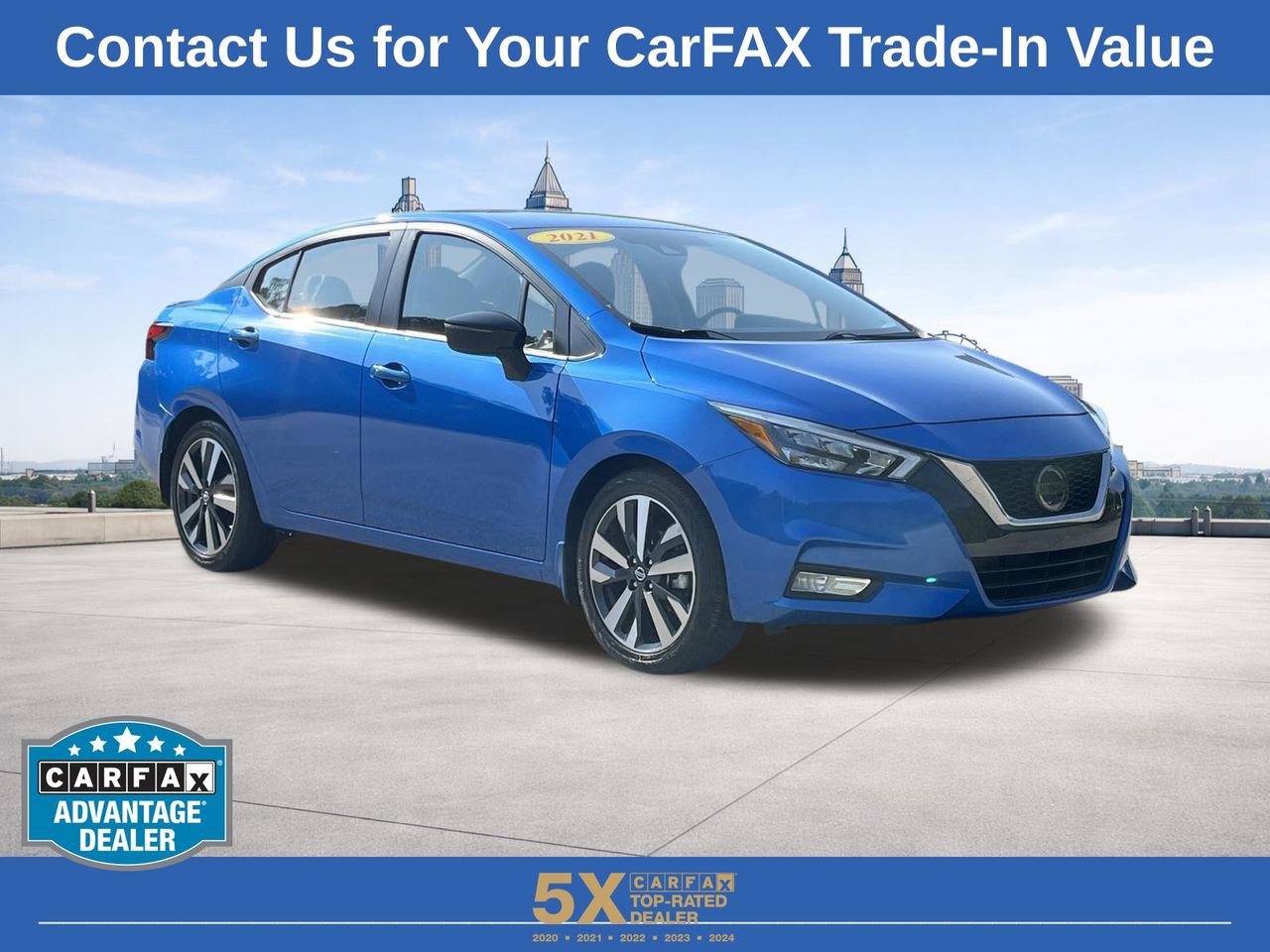 Used 2021 Nissan Versa SR w/ Convenience Package FWD image 28
