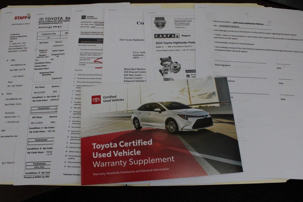Certified 2026 Toyota Highlander Platinum AWD/4WD image 31