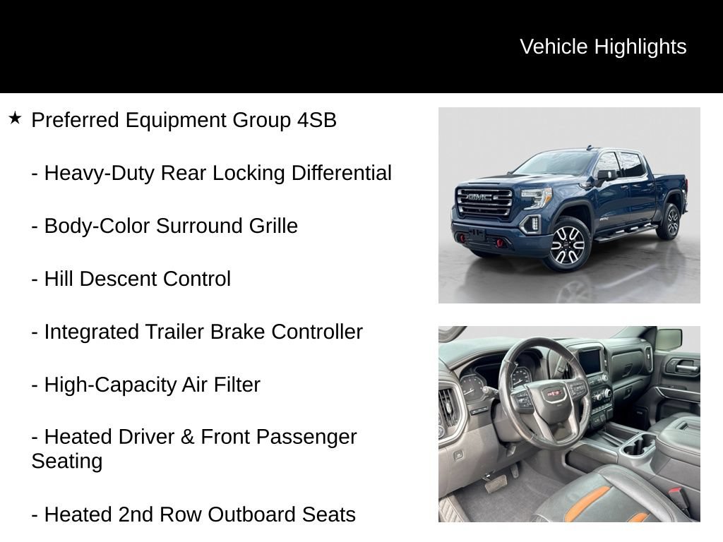 Used 2019 GMC Sierra 1500 AT4 w/ AT4 Premium Package AWD/4WD image 16